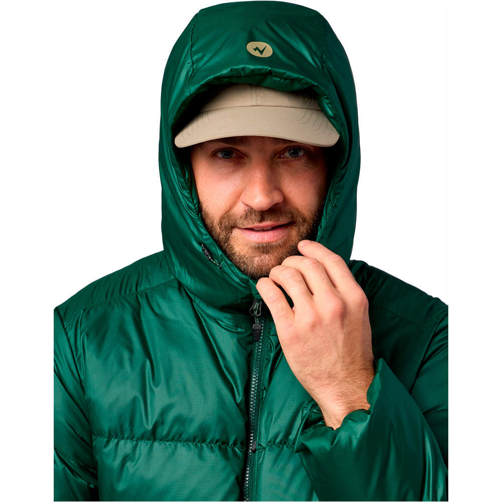 Marmot chaqueta outdoor hombre Guides Down Hoody vista detalle