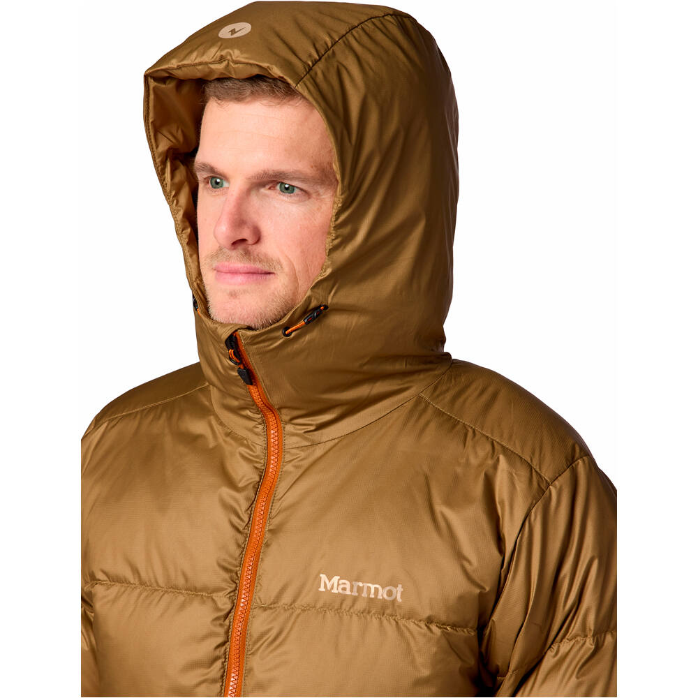 Marmot chaqueta outdoor hombre Guides Down Hoody vista detalle