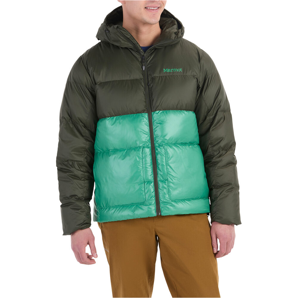 Marmot chaqueta outdoor hombre Guides Down Hoody vista frontal