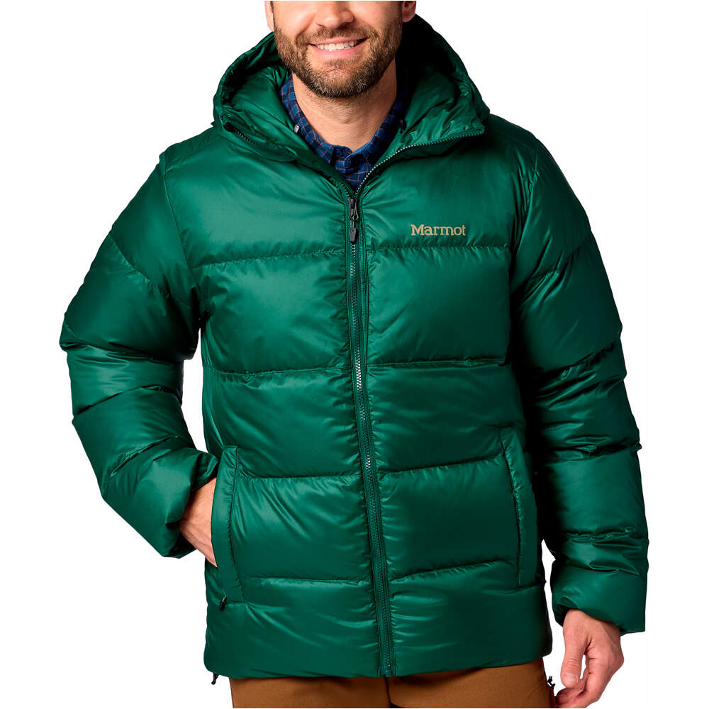 Marmot chaqueta outdoor hombre Guides Down Hoody vista frontal