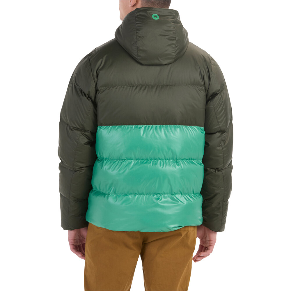 Marmot chaqueta outdoor hombre Guides Down Hoody vista trasera
