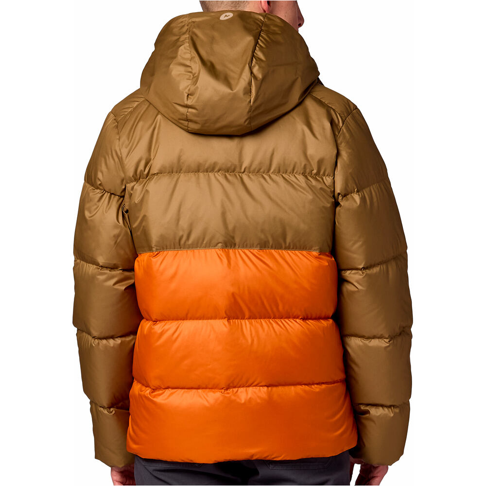 Marmot chaqueta outdoor hombre Guides Down Hoody vista trasera