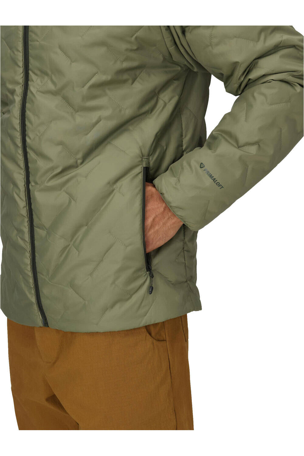 Marmot chaqueta outdoor hombre MonoQuilt Hoody vista detalle