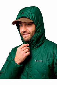 Marmot chaqueta outdoor hombre MonoQuilt Hoody vista detalle