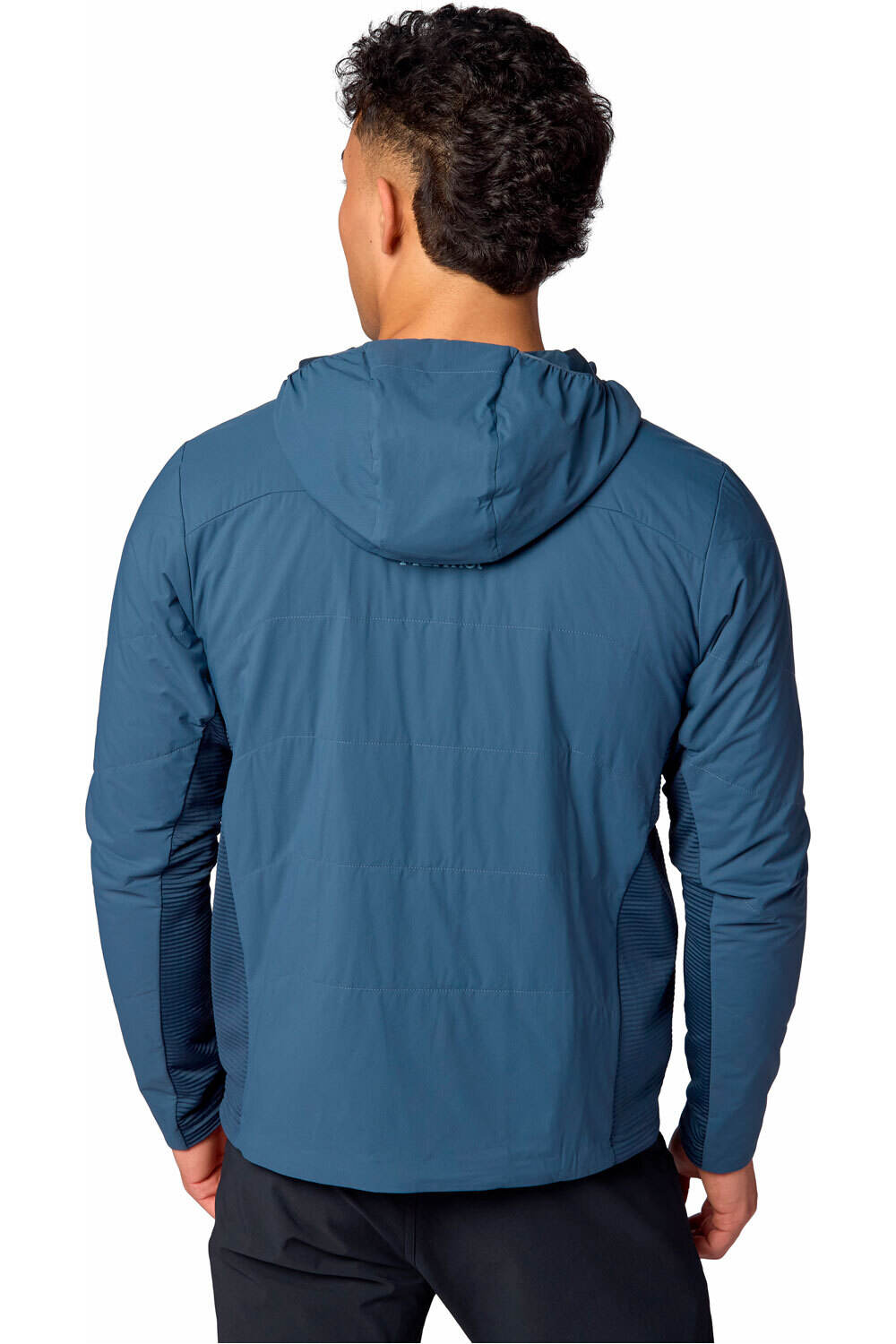 Marmot chaqueta outdoor hombre Revlo Hybrid Hoody vista detalle