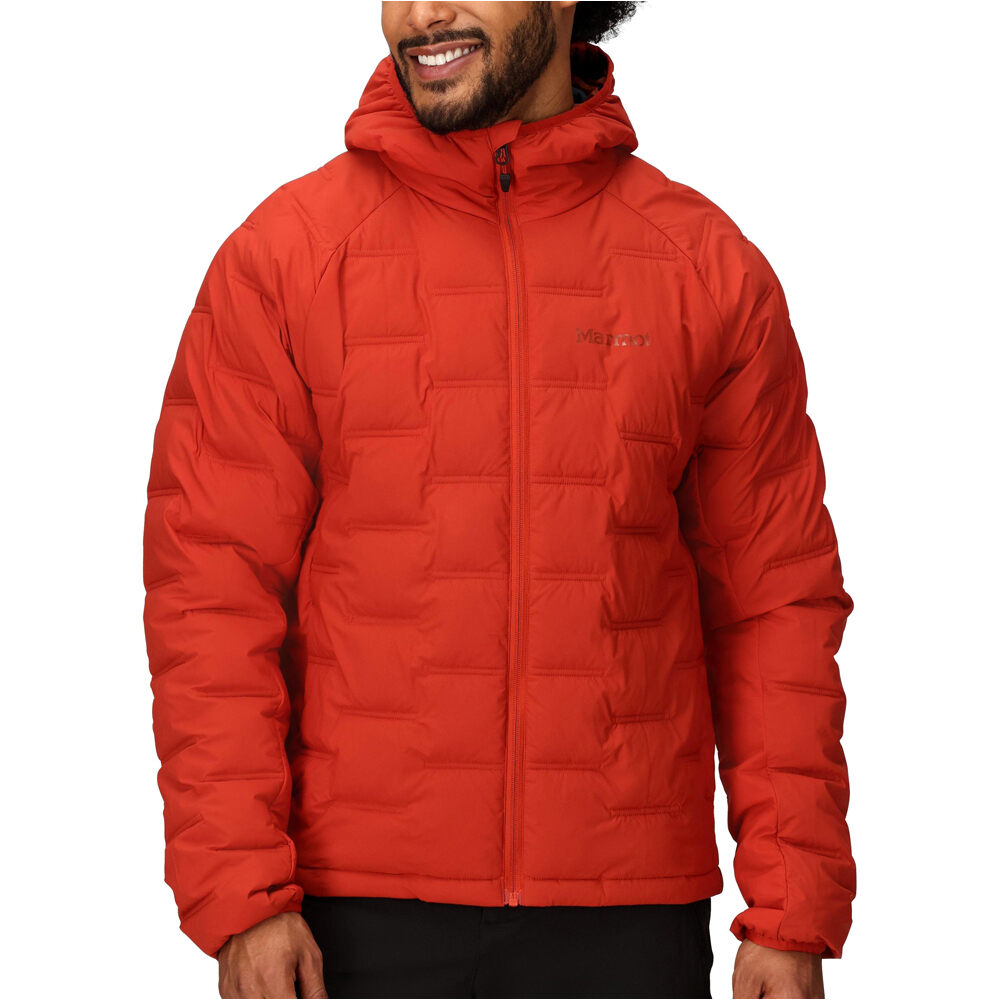 Marmot chaqueta outdoor hombre WarmCube Active Novus Hoody vista frontal