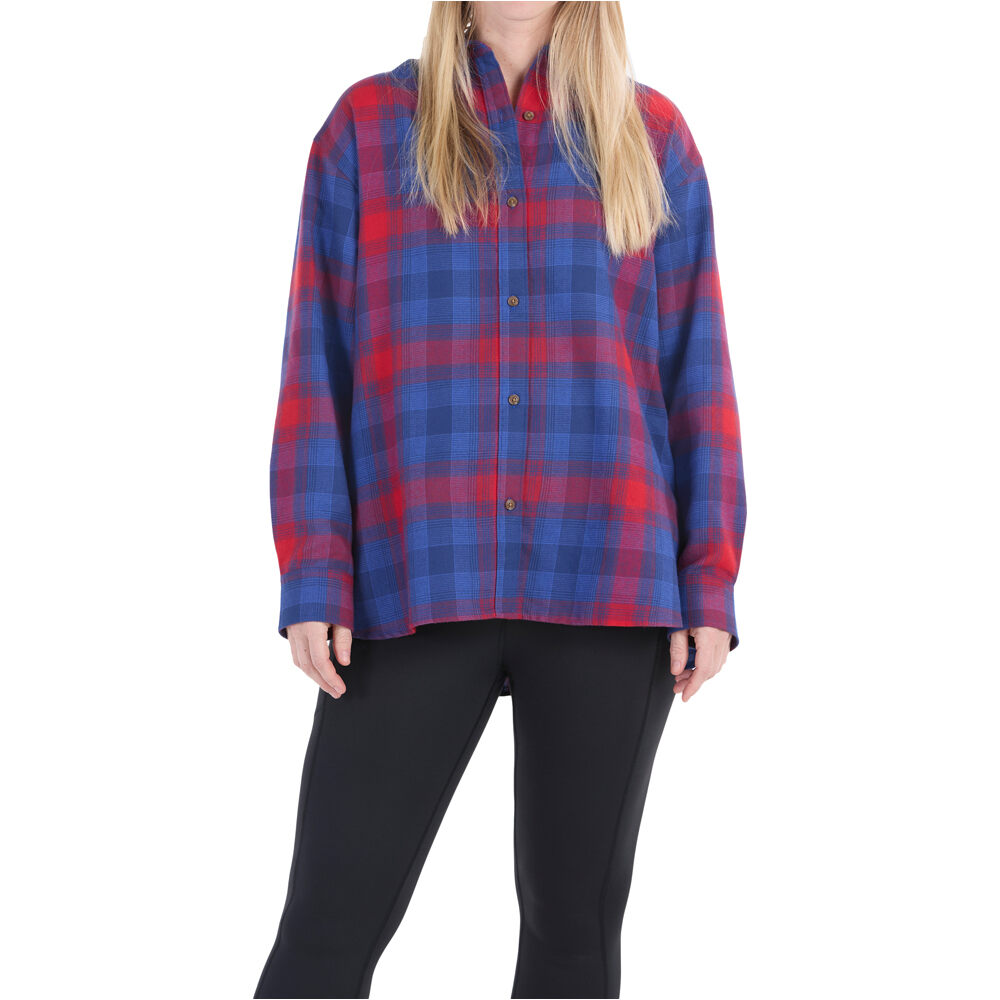Marmot chaqueta outdoor mujer Wm's Fairfax Lightweight Relaxed Flannel vista frontal
