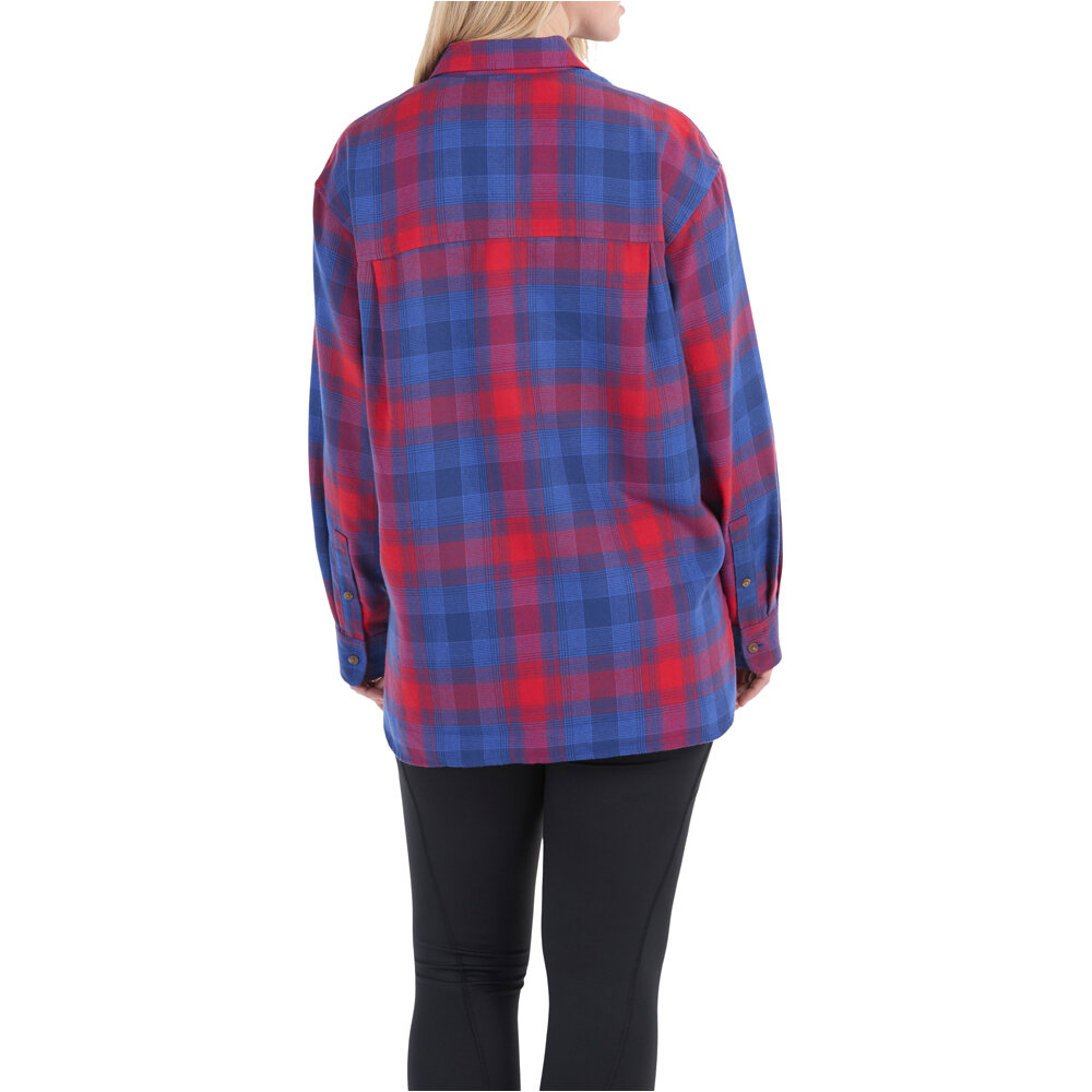 Marmot chaqueta outdoor mujer Wm's Fairfax Lightweight Relaxed Flannel vista trasera