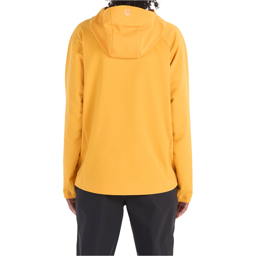 Marmot chaqueta outdoor mujer Wm's Pinnacle DriClme Hoody vista trasera