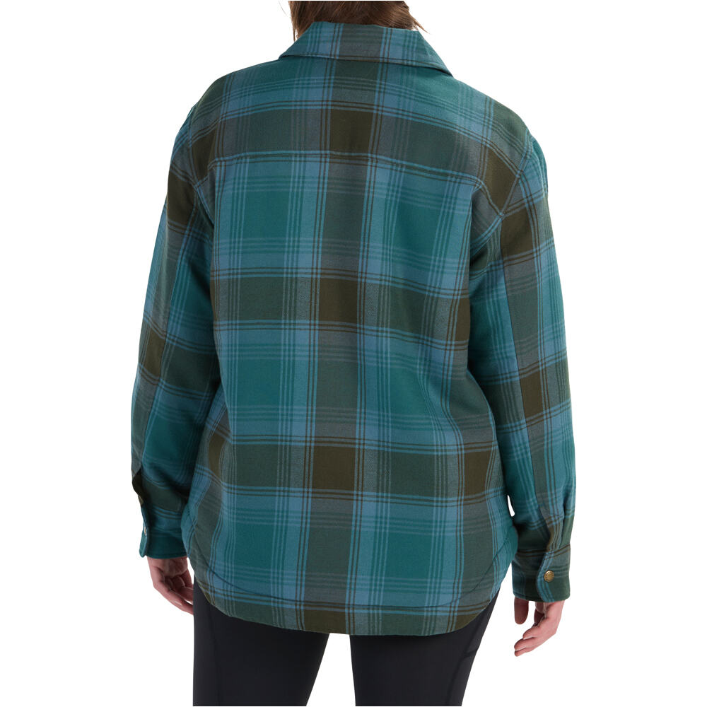 Marmot chaqueta outdoor mujer Wm's Ridgefield Sherpa Flannel Jacket vista trasera