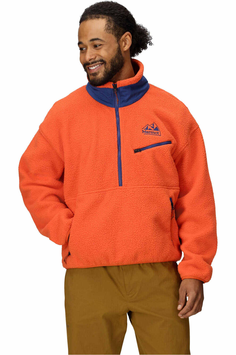 Marmot forro polar hombre 94 E.C.O. Recycled Fleece vista frontal