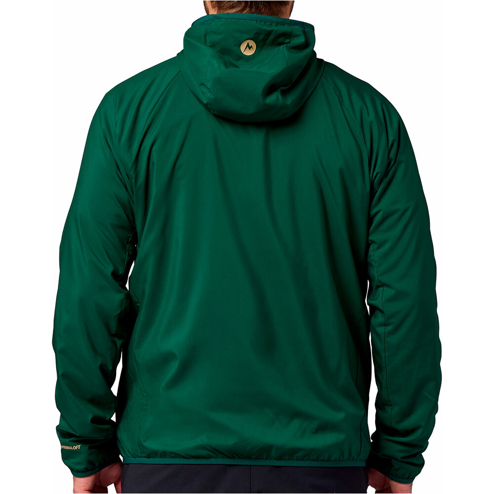 Marmot forro polar hombre Aerothermal Hoody vista trasera