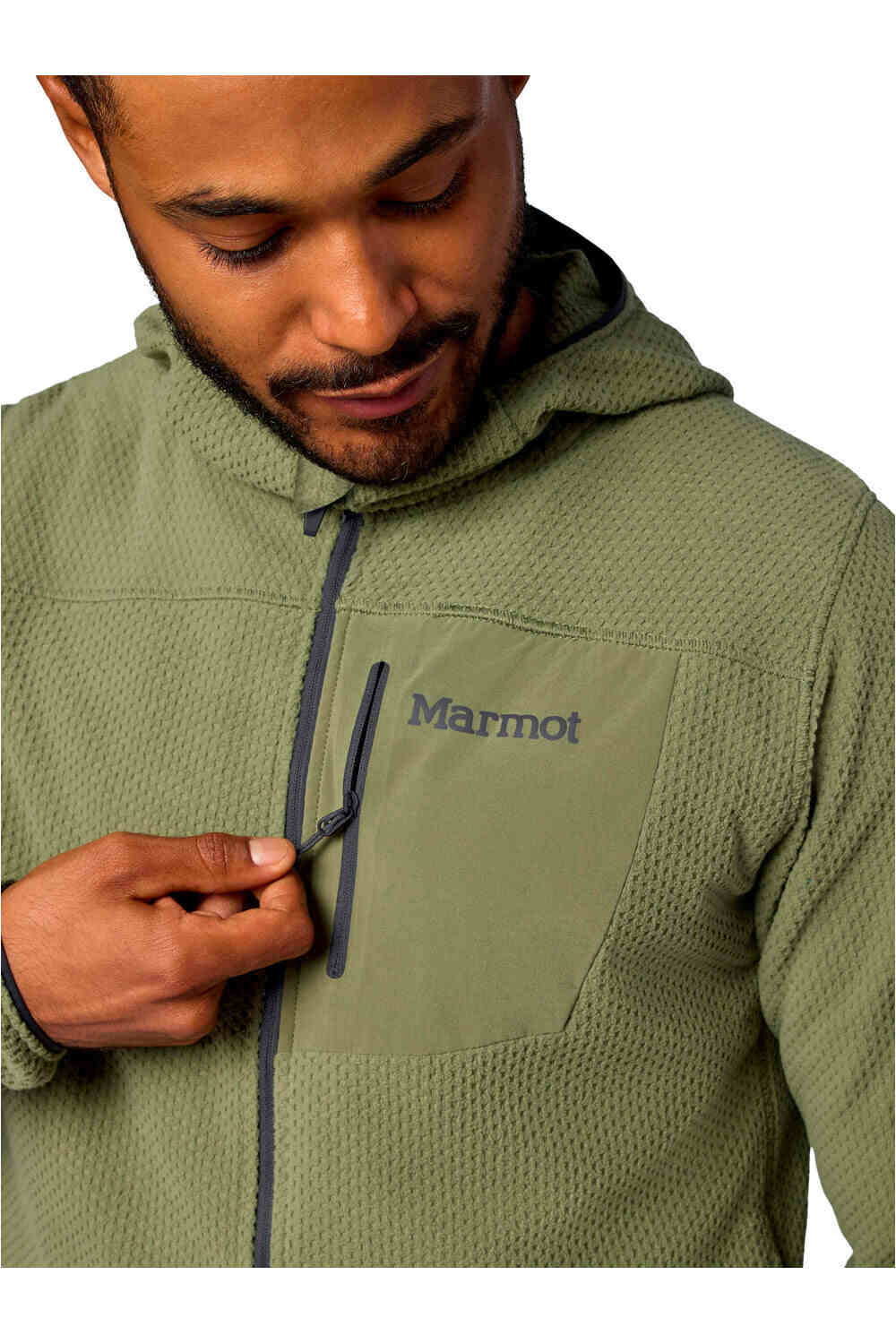 Marmot forro polar hombre AirFleece Hoody 04