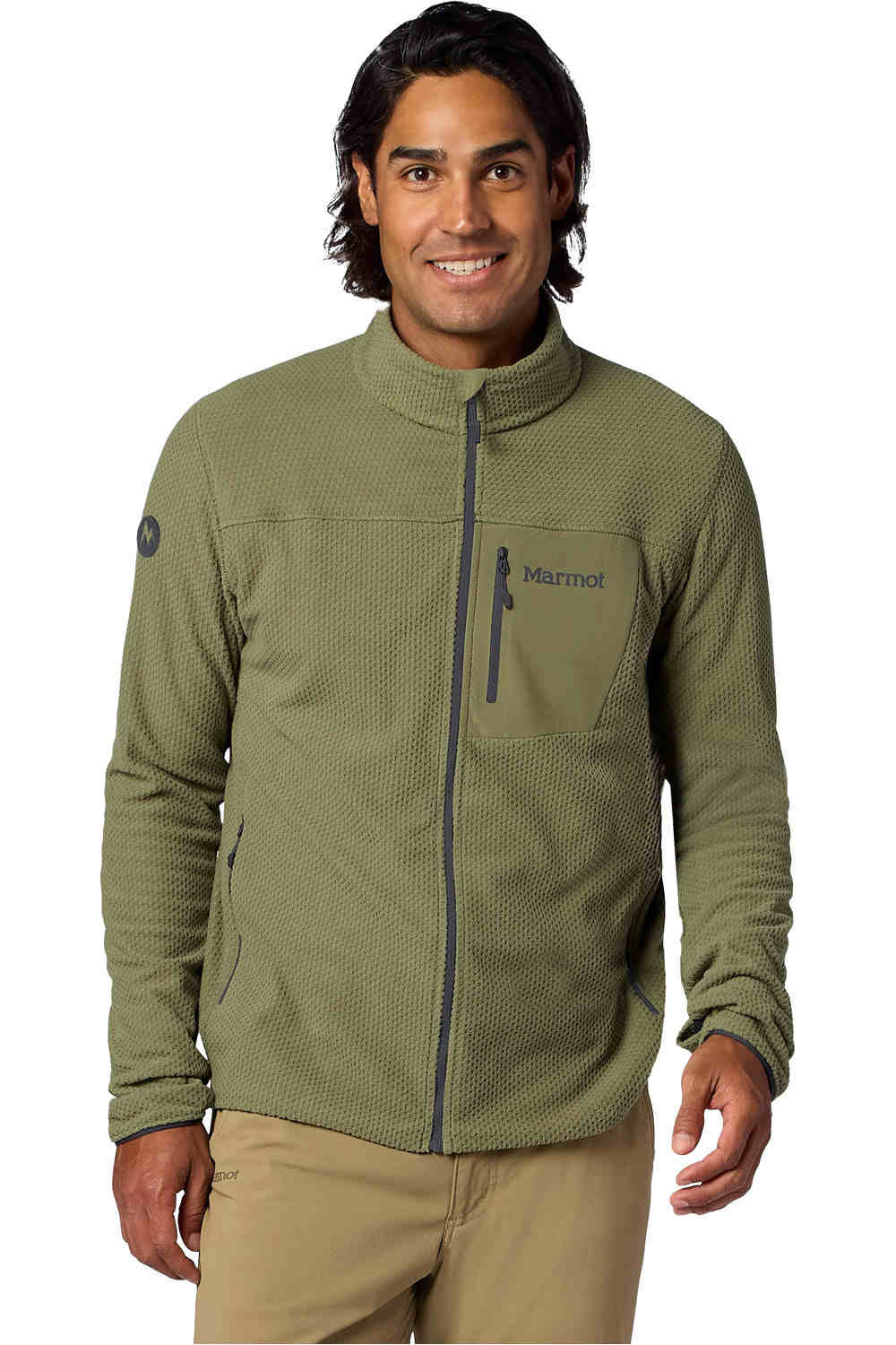 Marmot forro polar hombre AirFleece Jacket vista frontal