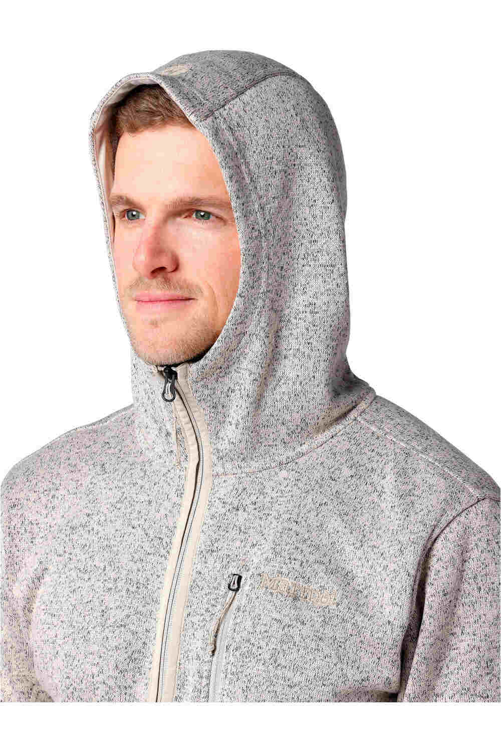 Marmot forro polar hombre Drop Line Full Zip Hoody vista detalle