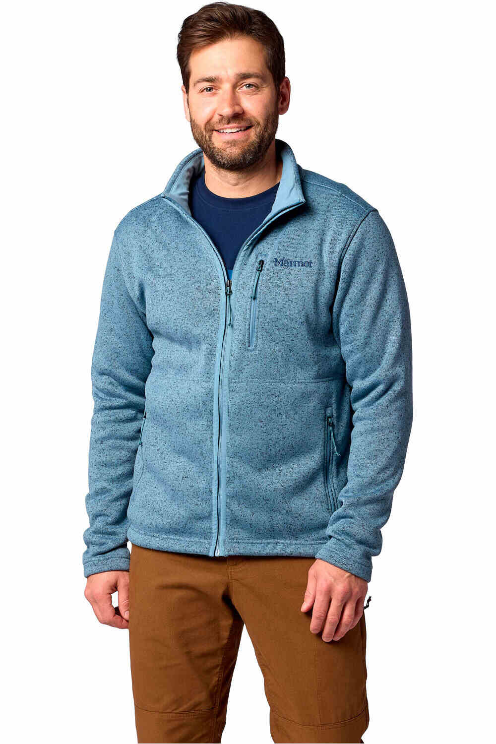 Marmot forro polar hombre Drop Line Jacket vista frontal