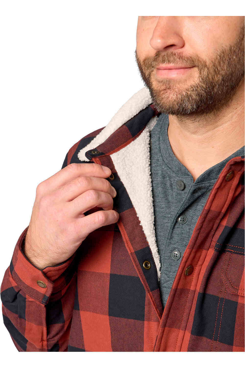 Marmot forro polar hombre Hidden Peaks Shirt Jacket vista detalle