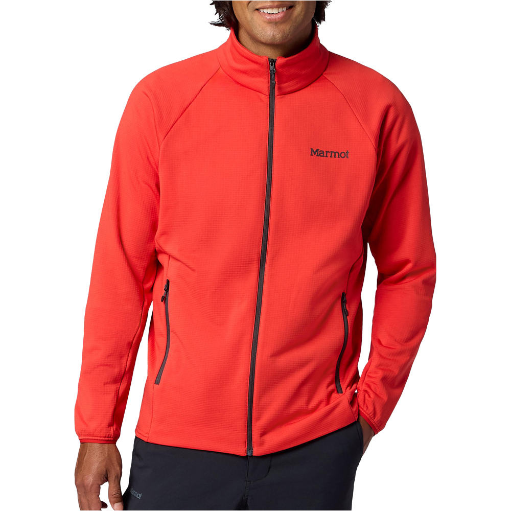 Marmot forro polar hombre Leconte Fleece Jacket vista frontal
