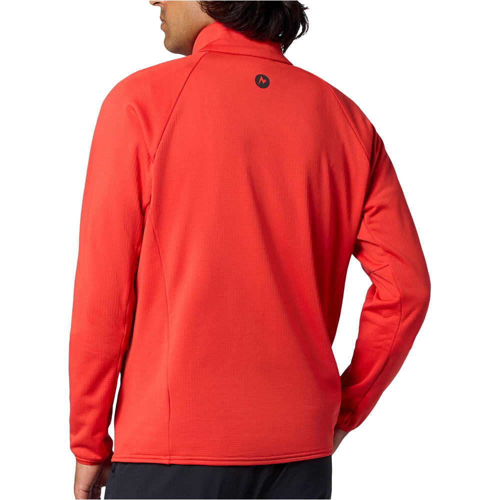 Marmot forro polar hombre Leconte Fleece Jacket vista trasera