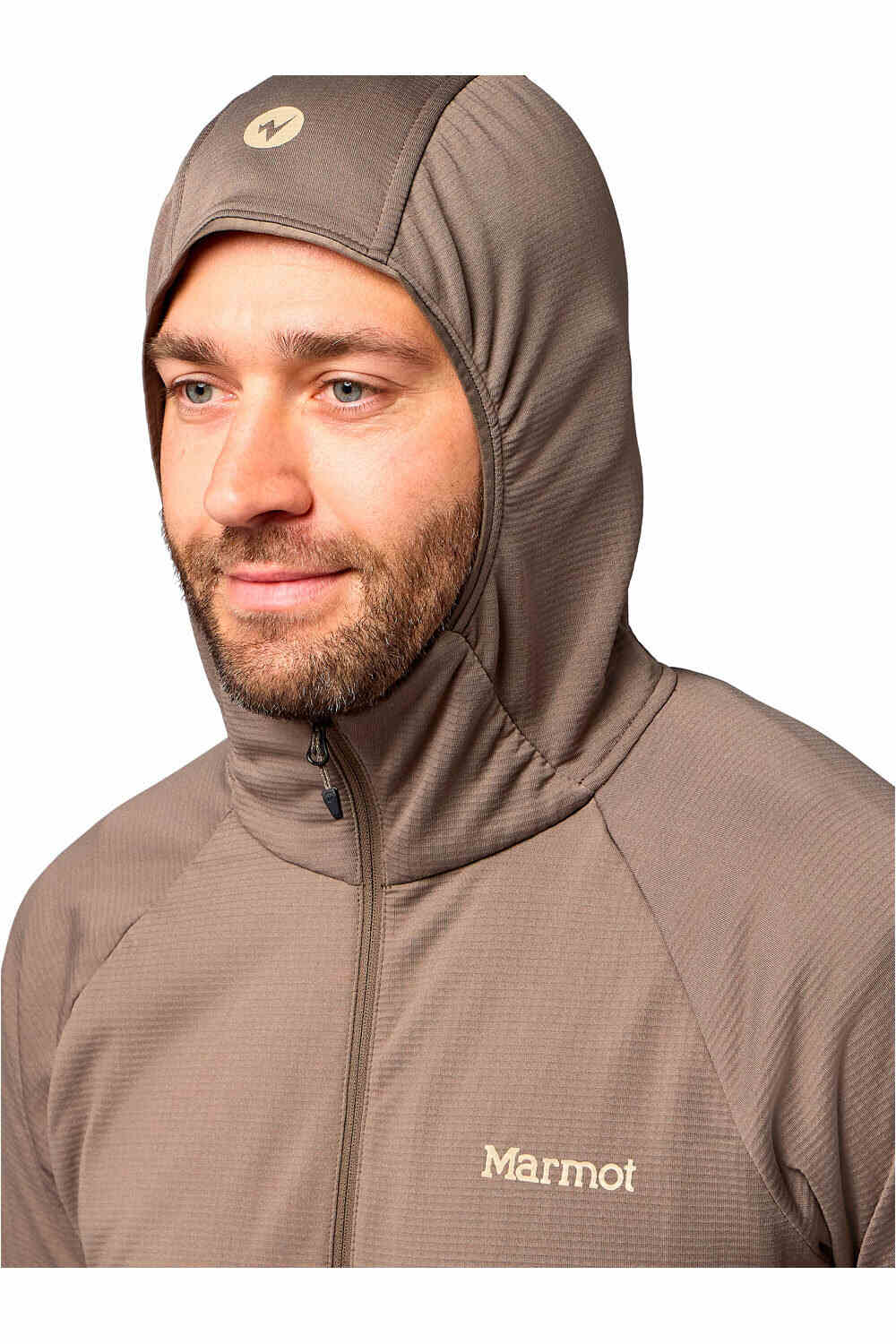 Marmot forro polar hombre Leconte Full Zip Hoody vista detalle
