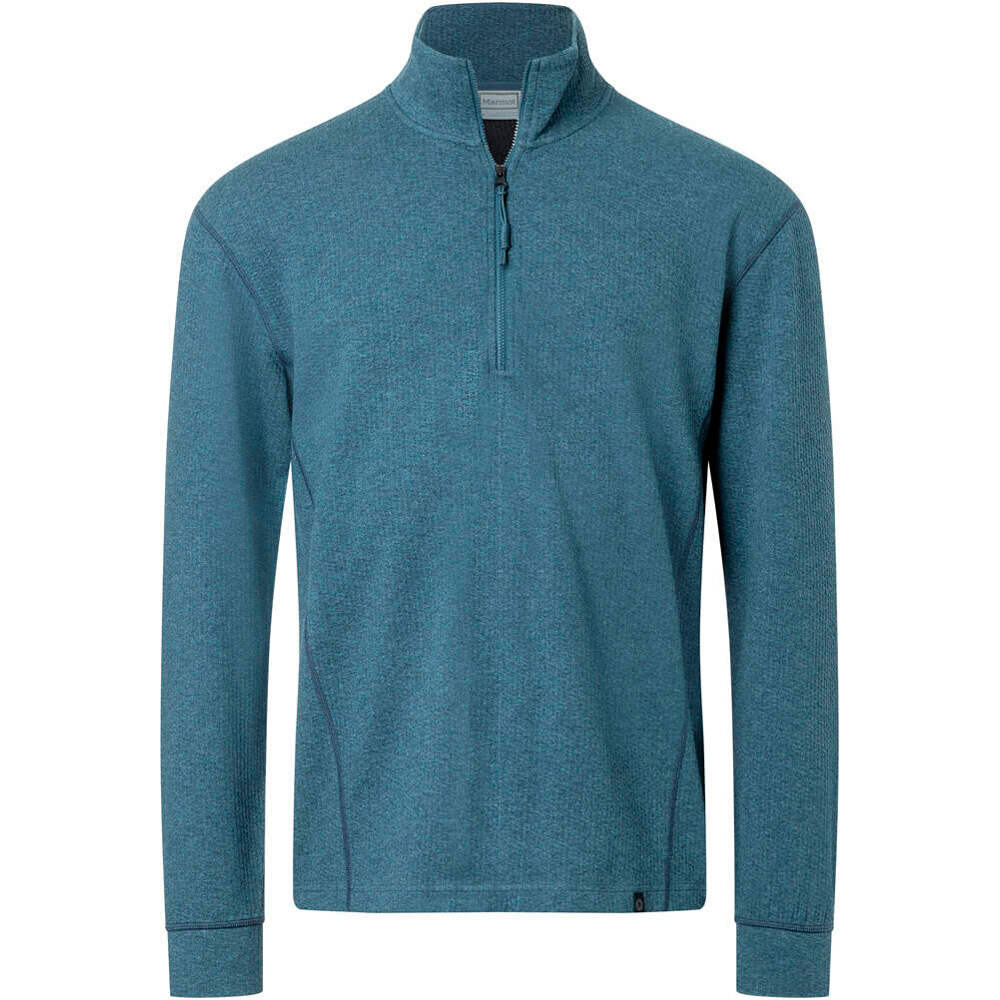 Marmot forro polar hombre Ridge Tech 1/2 Zip vista detalle