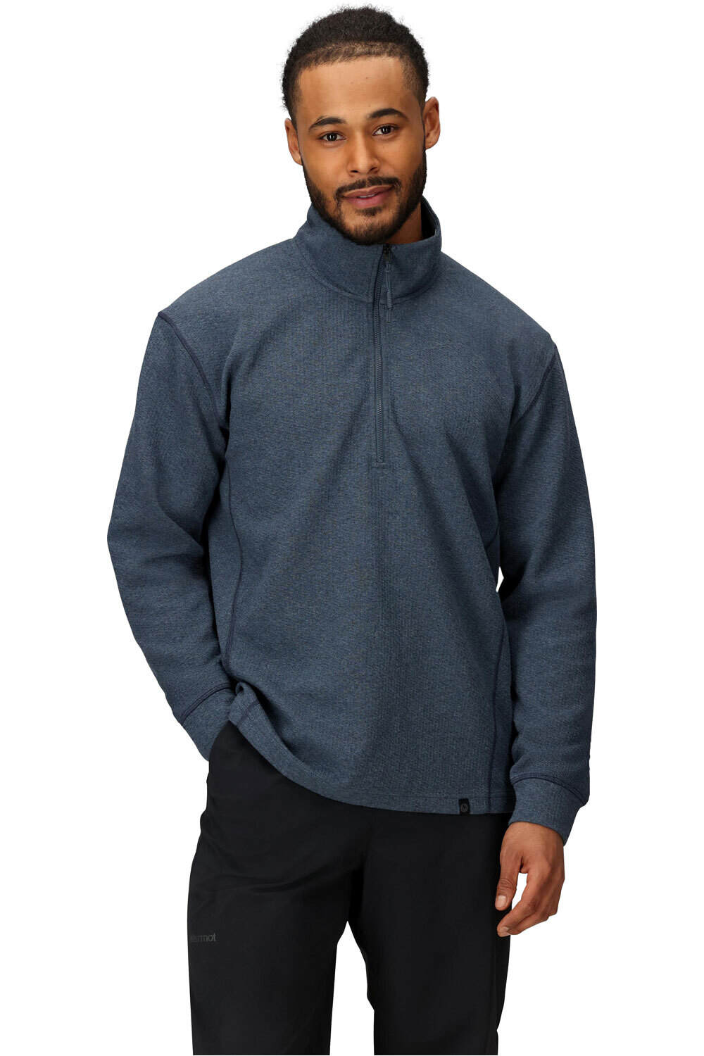 Marmot forro polar hombre Ridge Tech 1/2 Zip vista frontal
