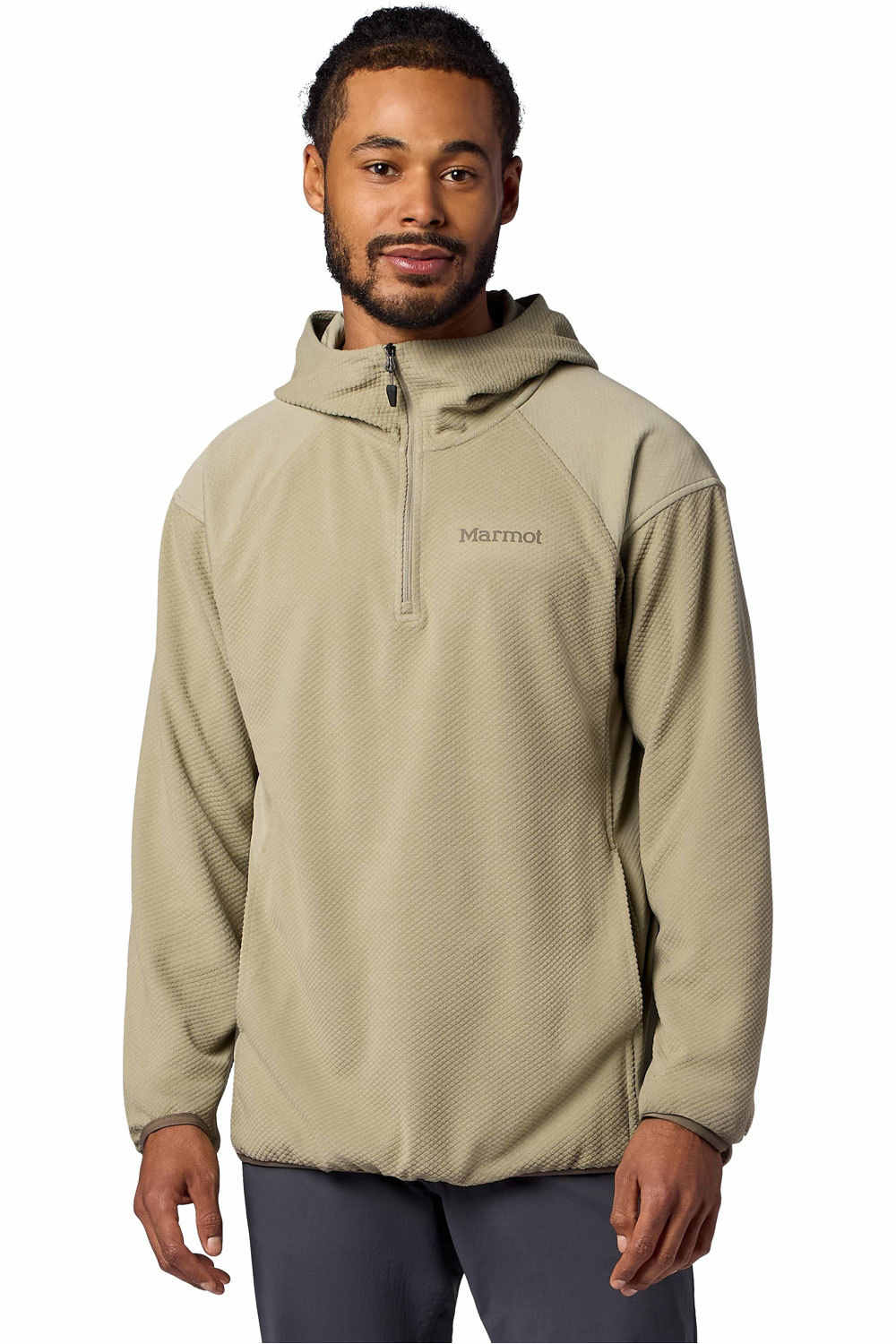 Marmot forro polar hombre Rockbound Fleece Hoody vista frontal