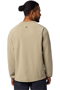 Marmot forro polar hombre Rockbound Fleece Pullover vista trasera