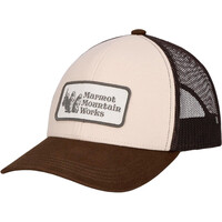 Marmot gorros montaña Retro Trucker Hat vista frontal