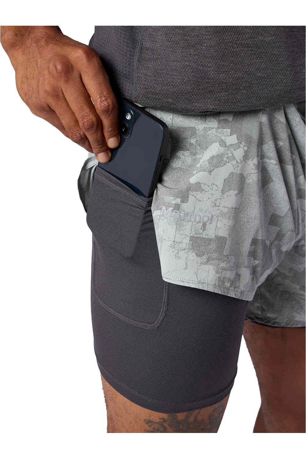 Marmot pantalón corto montaña hombre Unpaved Lined Short 5 04