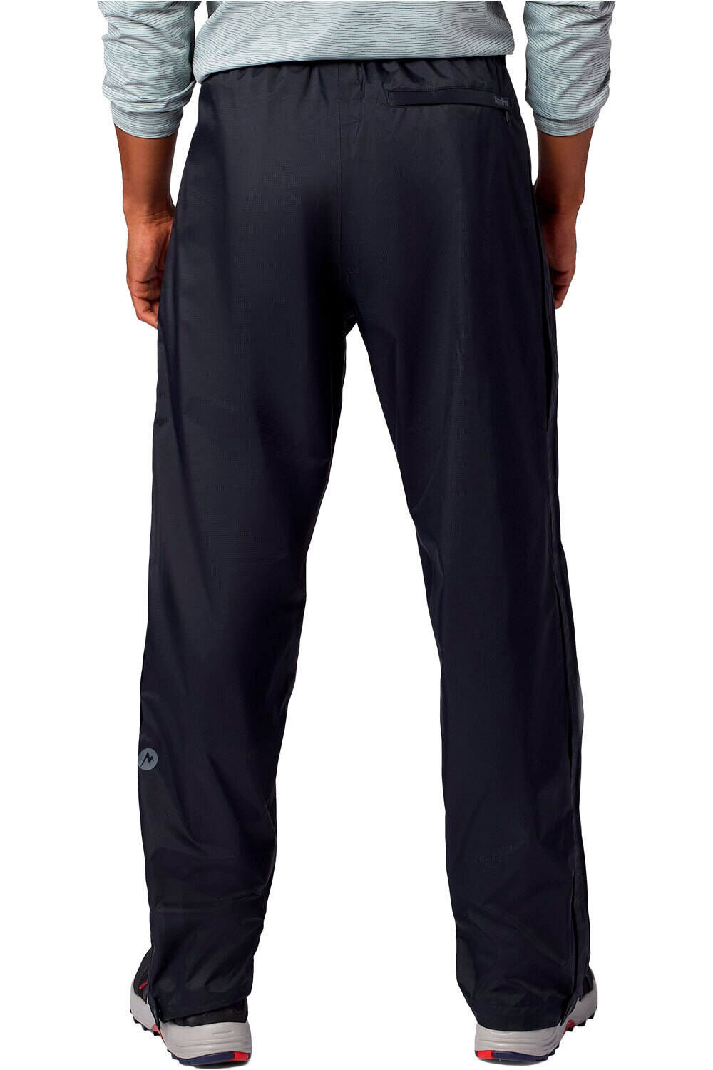 Marmot pantalón impermeable hombre PreCip Evo Full Zip Pant vista trasera