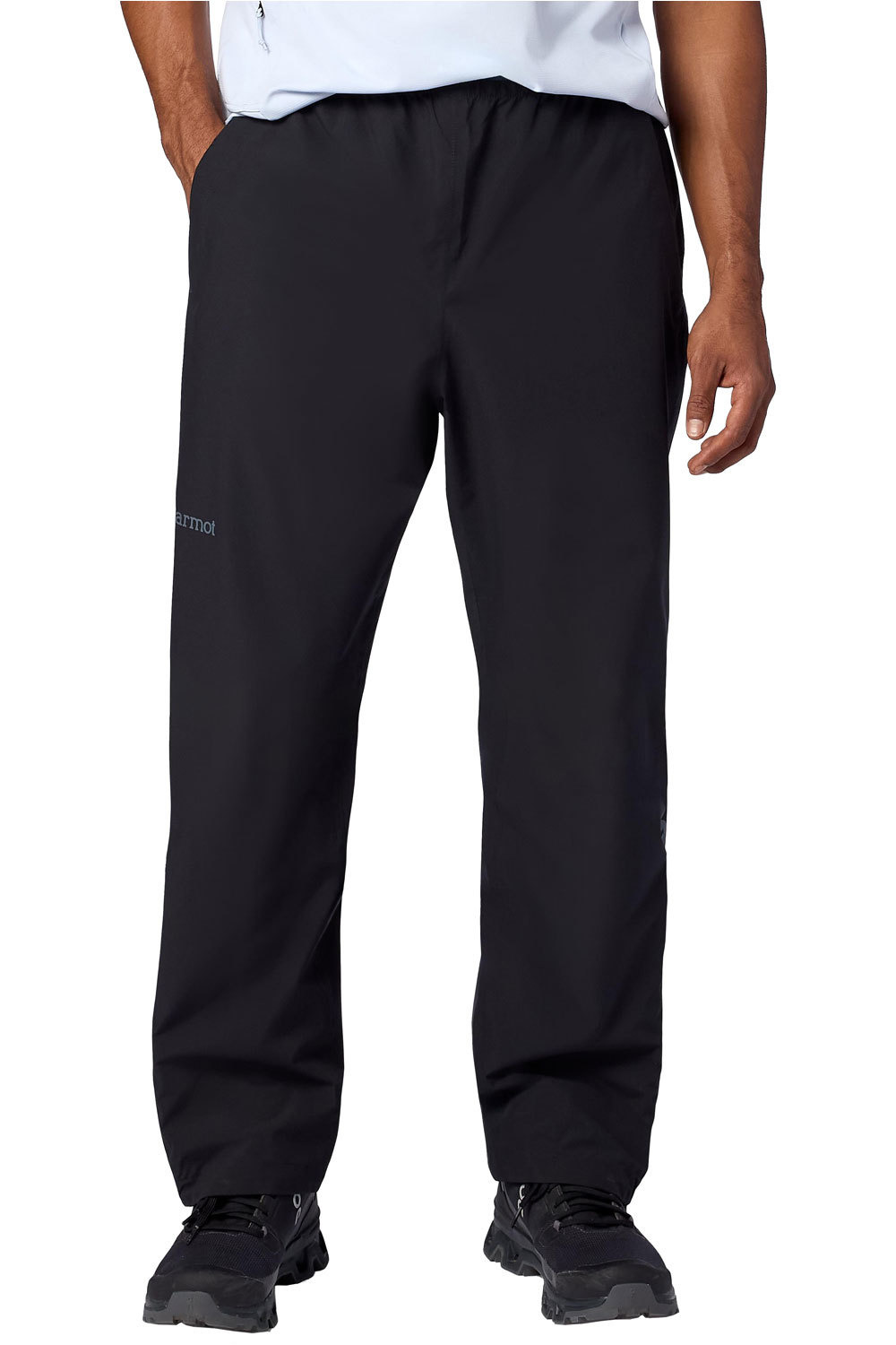 Marmot pantalón montaña hombre Precip Evo Flex Pant Long vista frontal