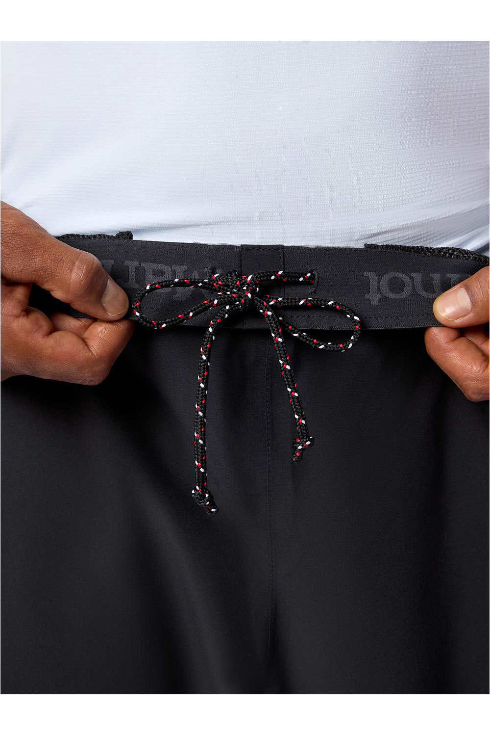 Marmot pantalón montaña hombre Precip Evo Flex Pant Short vista detalle