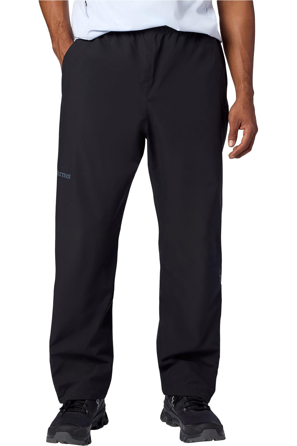 Marmot pantalón montaña hombre Precip Evo Flex Pant Short vista frontal