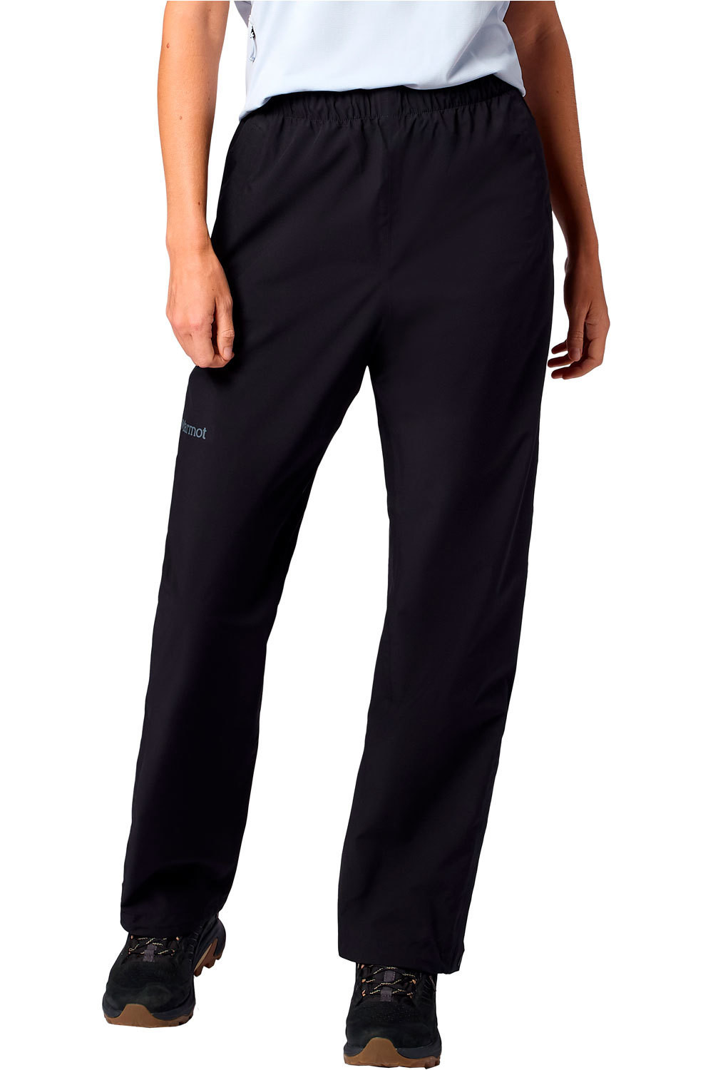 Marmot pantalón montaña mujer Wm's Precip Evo Flex Pant Long vista frontal