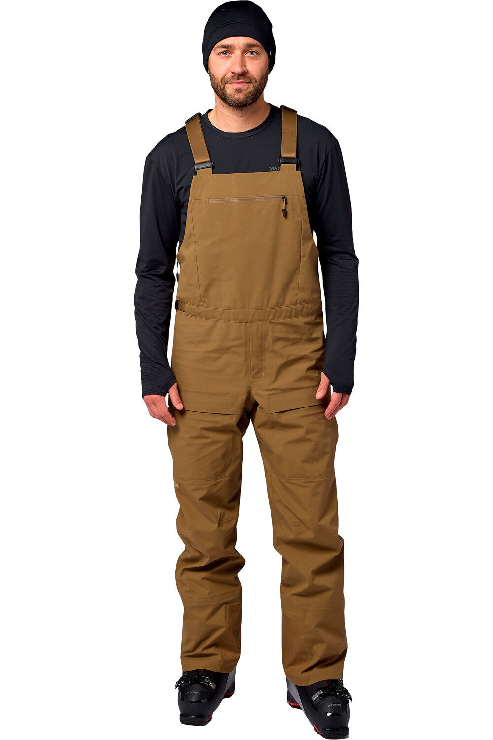 Marmot pantalones esquí hombre Orion GORE-TEX Bib vista frontal