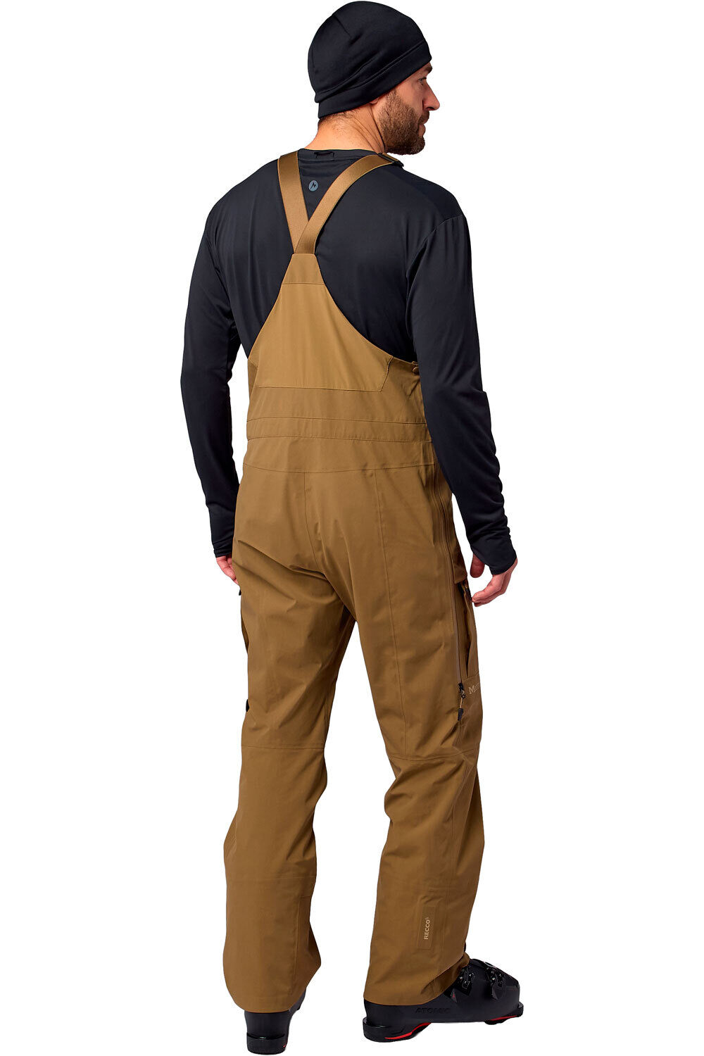 Marmot pantalones esquí hombre Orion GORE-TEX Bib vista trasera