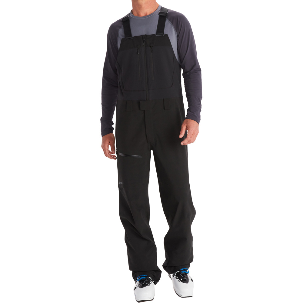Marmot pantalones esquí hombre Refuge Pro Bib vista frontal