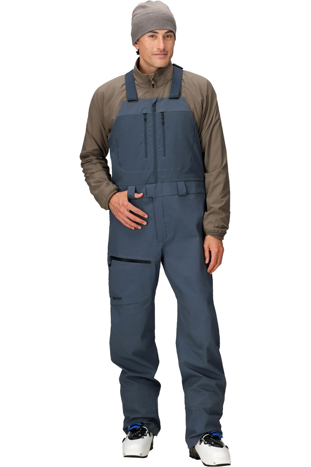 Marmot pantalones esquí hombre Refuge Pro Bib vista frontal