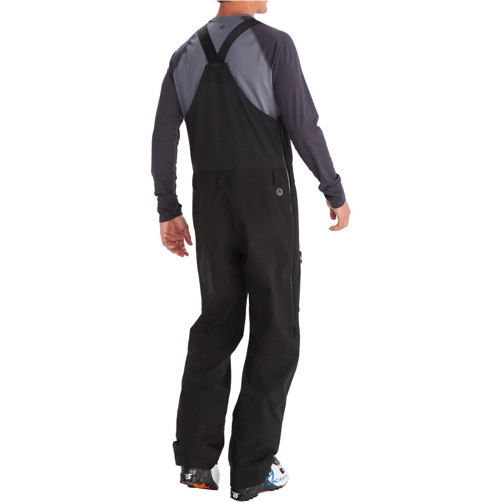 Marmot pantalones esquí hombre Refuge Pro Bib vista trasera