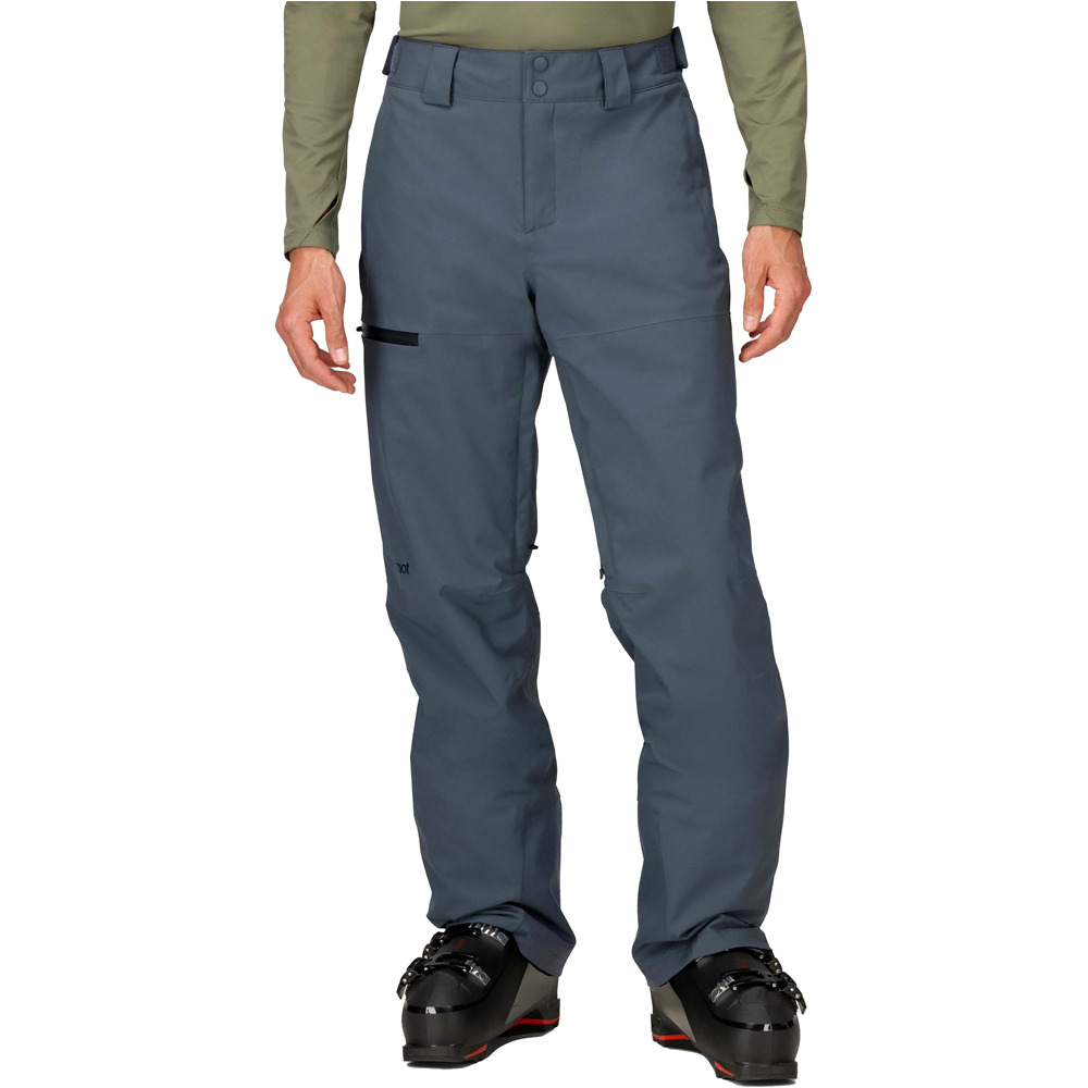 Marmot pantalones esquí hombre Snoblast Insulated Pant vista frontal