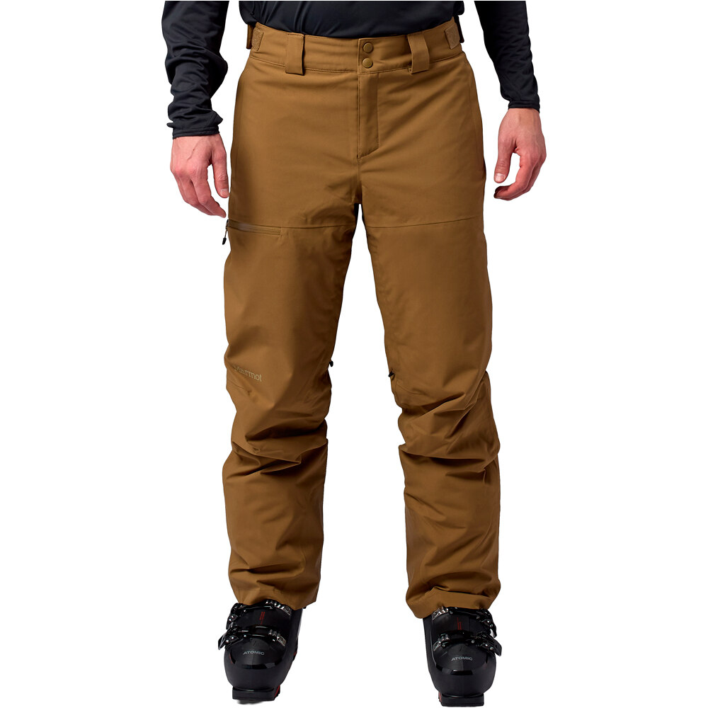 Marmot pantalones esquí hombre Snoblast Insulated Pant vista frontal