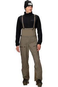 Marmot pantalones esquí hombre Solitude UL Bio 1/4 Bib vista detalle