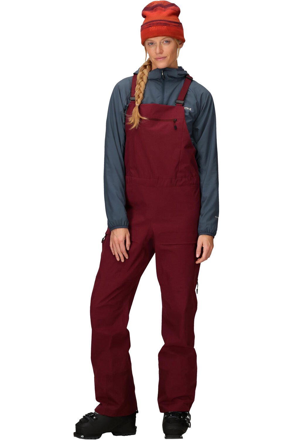 Marmot pantalones esquí mujer Wm's Orion GORE-TEX BIB vista frontal