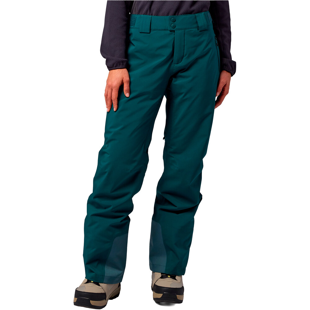 Marmot pantalones esquí mujer Wm's Slopestar Insulated Pant vista frontal