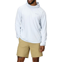 Marmot Sudaderas Montaña Hombre AirExchange SolarShield Hoody LS vista frontal