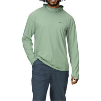 Marmot Sudaderas Montaña Hombre AirExchange SolarShield Hoody LS vista frontal