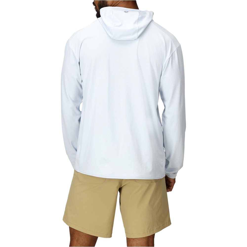 Marmot Sudaderas Montaña Hombre AirExchange SolarShield Hoody LS vista trasera