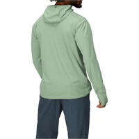 Marmot Sudaderas Montaña Hombre AirExchange SolarShield Hoody LS vista trasera