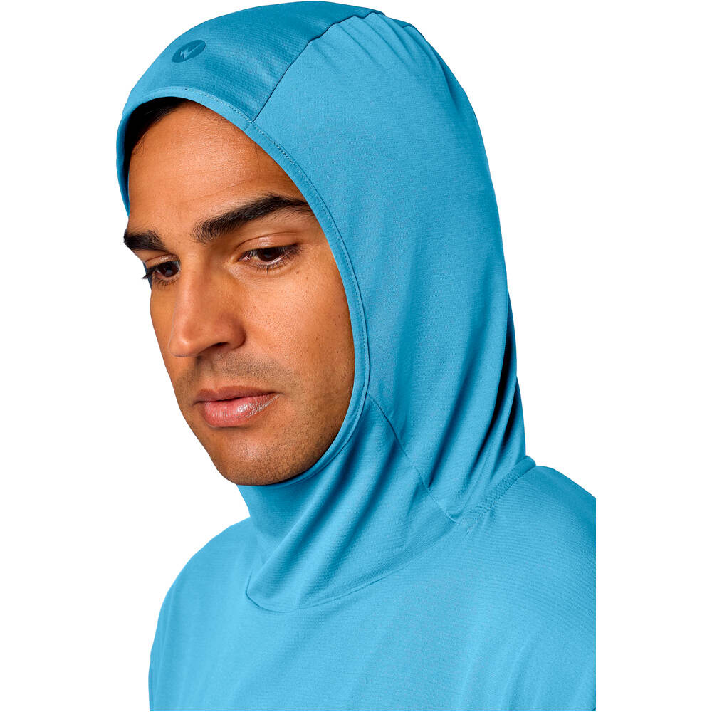 Marmot Sudaderas Montaña Hombre AirExchange UPF 50 Hoody vista detalle